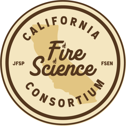 California Fire Science Consortium round logo