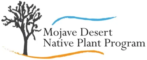Mojave Desert Native Plant Program logo with a Joshua tree