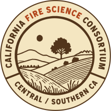 California Fire Science Consortium Central and Southern CA region logo