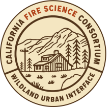 California Fire Science Consortium Wildland Urban Interface region logo