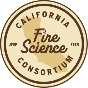 California Fire Science Consortium round logo