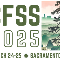 Logo for the California Forest Science Symposium on March 24-25, 2025